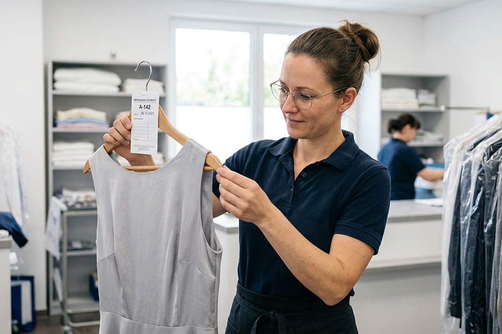 Aufbereitung von Berufskleidung